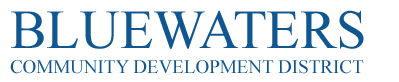 Blue Waters Community Development District Logo